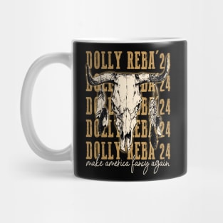 Dolly Reba '24: Chic Tee for Fans of Country Royalty Make America Fancy Again Mug